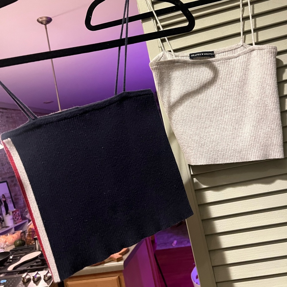2 brandy melville tank tops